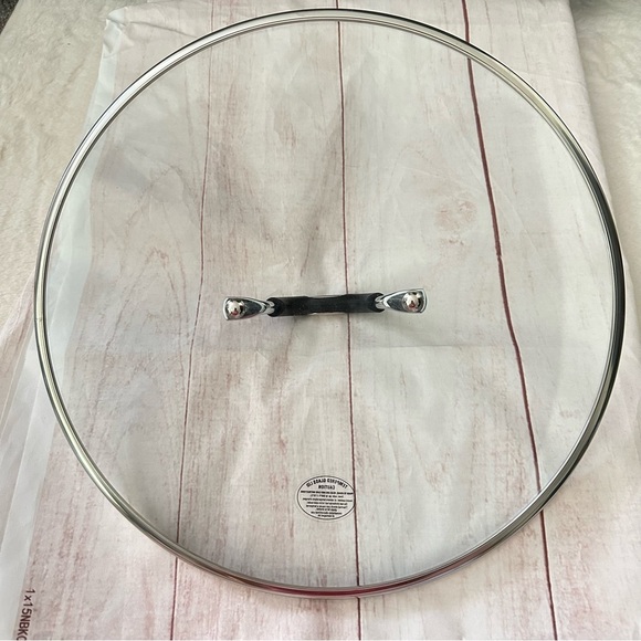 Tempered Glass Lid 11.5” Inner Diameter - Reference Y7F26 - Picture 3 of 5